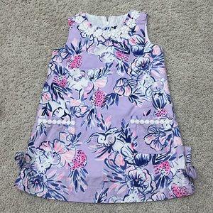 Lilly Pulitzer Girls Little Lilly Classic Shift Dress 4T